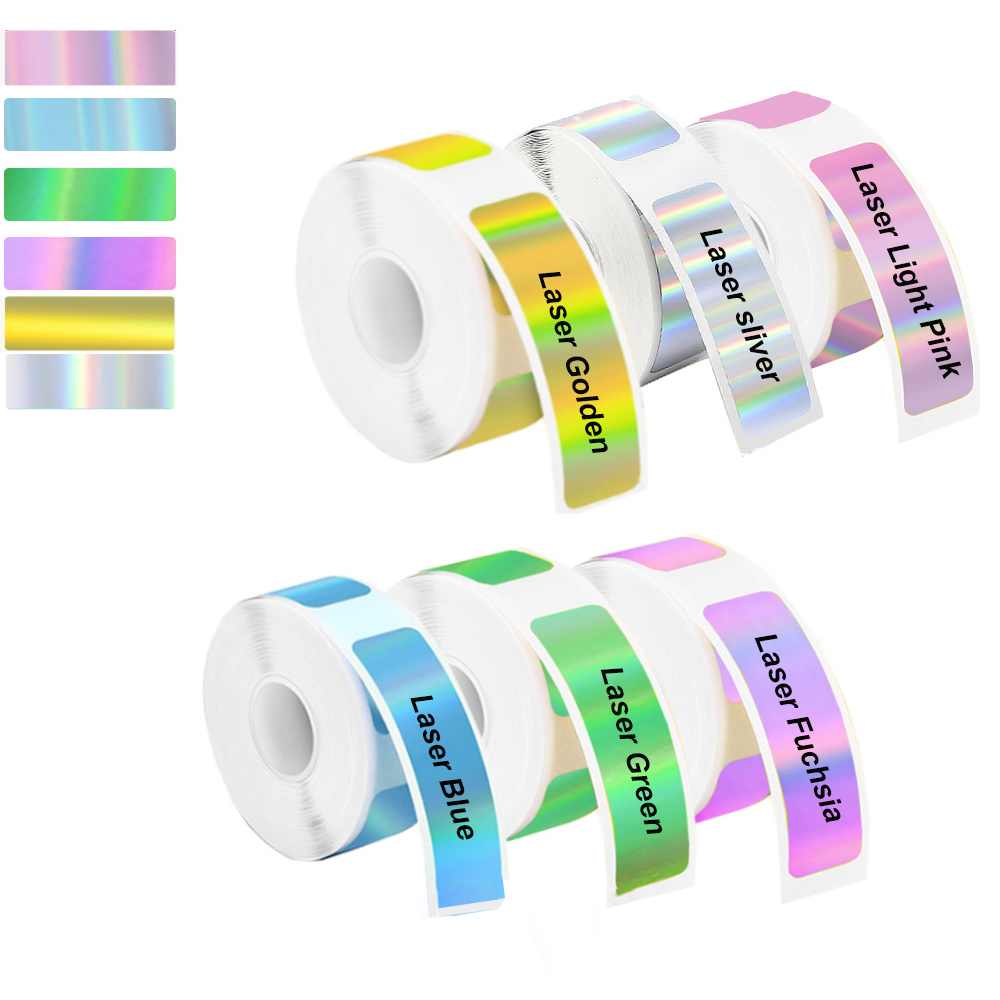 2 Roll 12*40mm Holographic Lab – обзор и цена Label Maker Machine